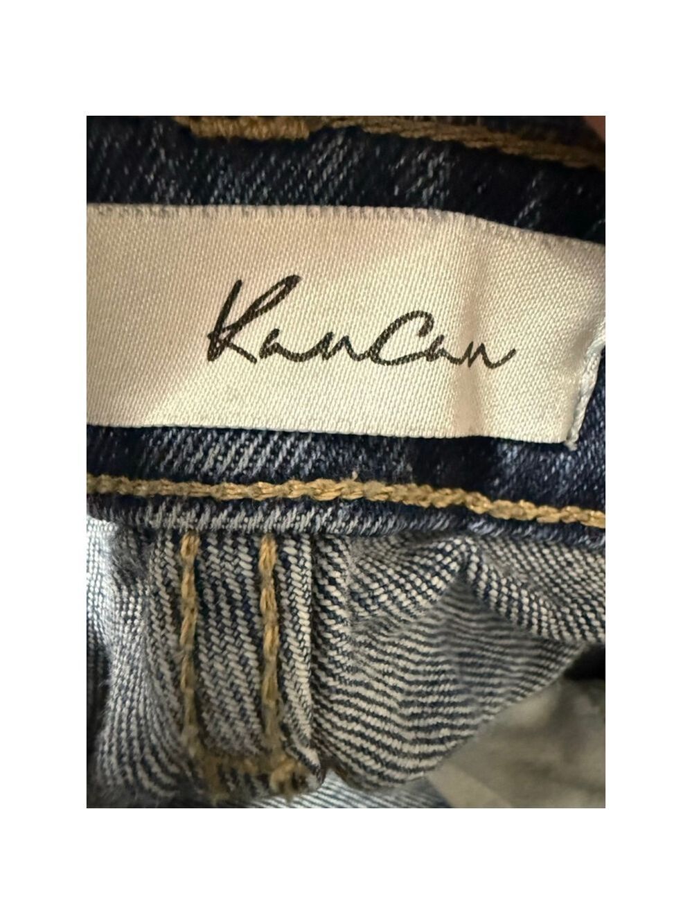 KanCan Bootcut Jeans Size 13/30 Distressed Medium Wash Stretch Denim - Picture 8 of 9